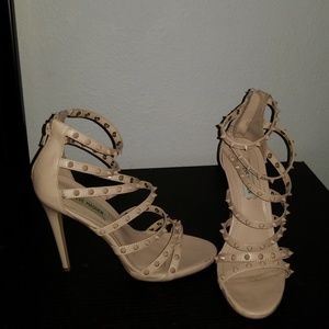 Steve Madden studded nose heel.